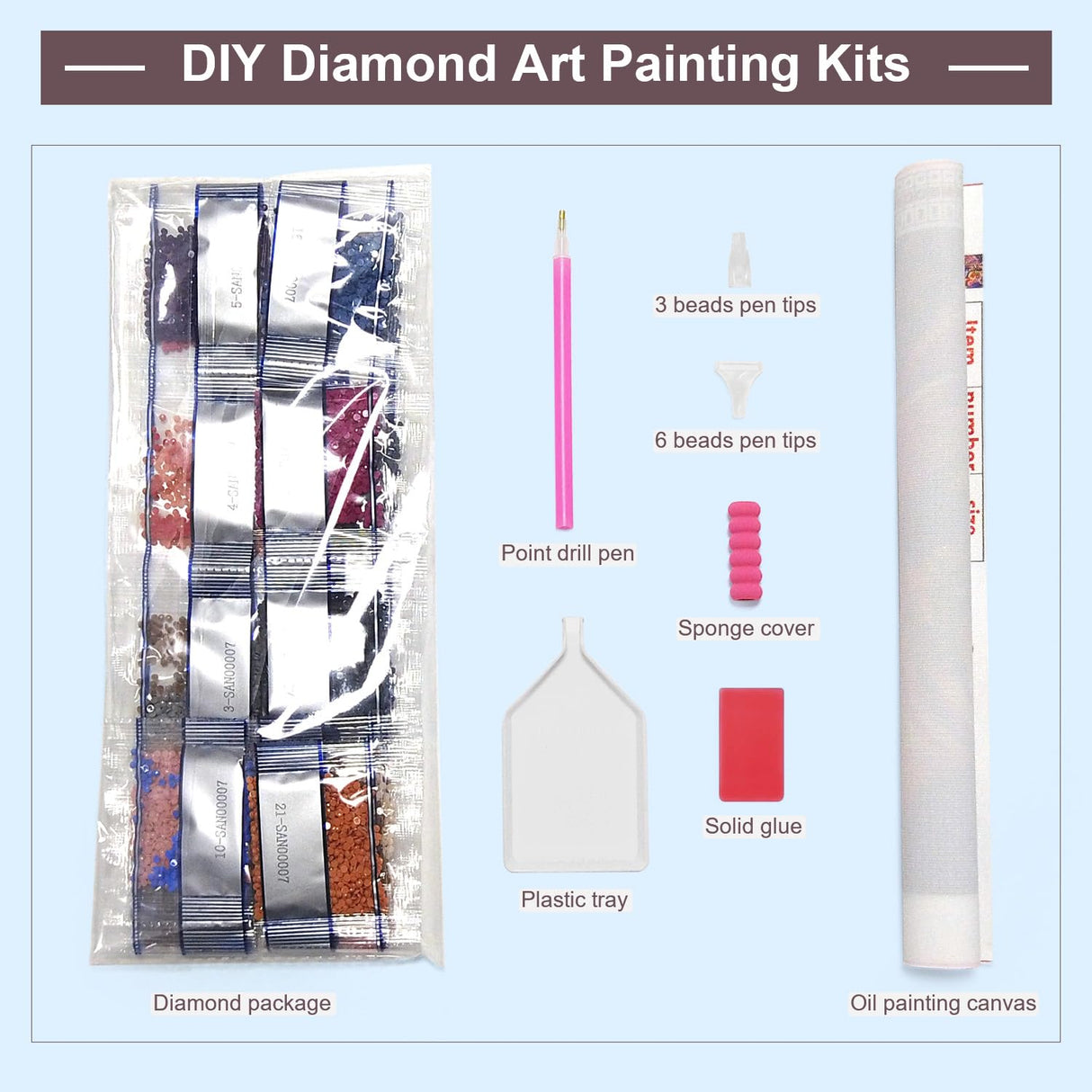 Sanjee Diamond Painting Kits for Adults, 5D DIY Christ Cross, Round Full Drill Diamond Dots Paintings Diamond Painting Gem Art Craft for Home Wall Decor, 12x16inch Sanjee