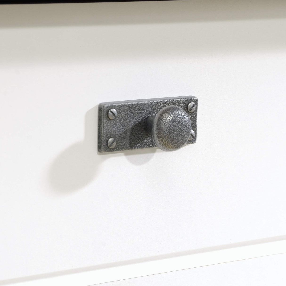 Sauder Cottage Road Dresser, L: 56.77" x W: 19.29" x H: 35.35", Soft White finish Sauder