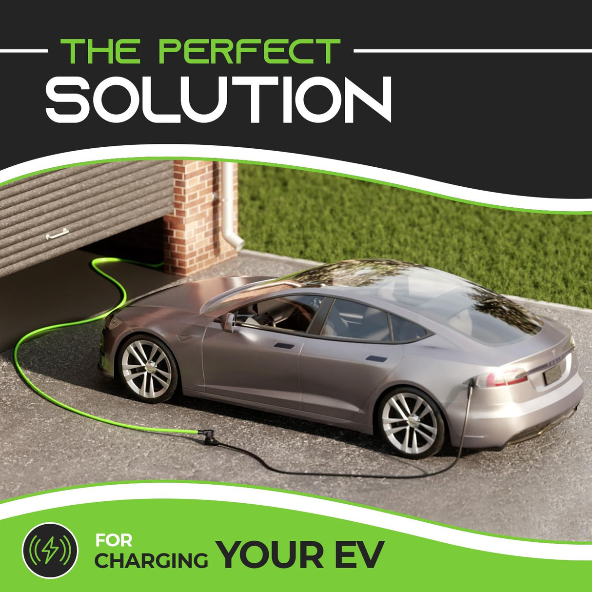 GEARit 30 Amp (50 Feet) 3 Prong Dryer Extension Cord NEMA 10-30P to 10-30R STW 10AWG/3 Heavy Duty, RV EV Charging Cable 125/250V GearIT