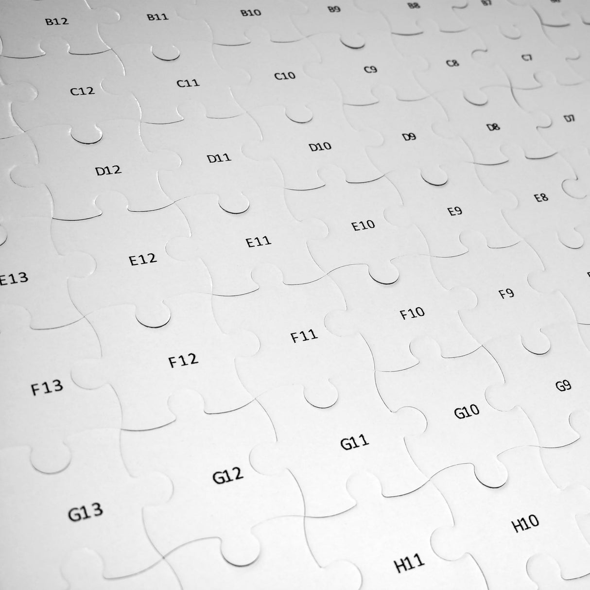 Blank Puzzle 23x16 inches, 35 Pieces - Ideal for Wedding Birthday Party and Special Events, DIY Painting, Art and Craft Projects, Guest Book Alternative UNITED CREATIVE