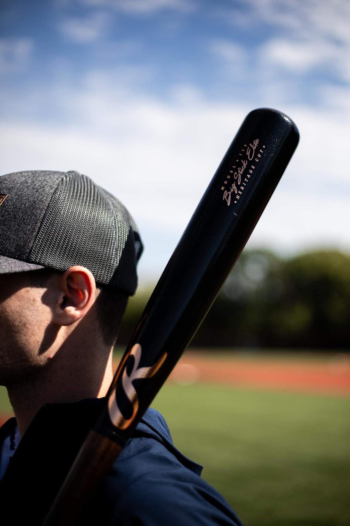 Rawlings | BIG STICK ELITE Wood Baseball Bat | I13 Profile | Birch - 33" Rawlings