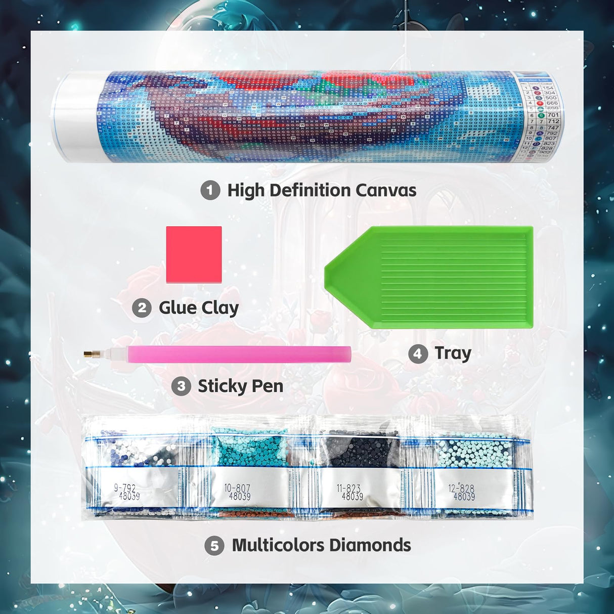 Fabioyar Diamond Art Kits for Adults - Frameless Phoenix Blossoms Golden Hues Art 5d Diamond Painting Kits for Adults Beginners for Home Wall Decor 12 X 16 Inch Fabioyar