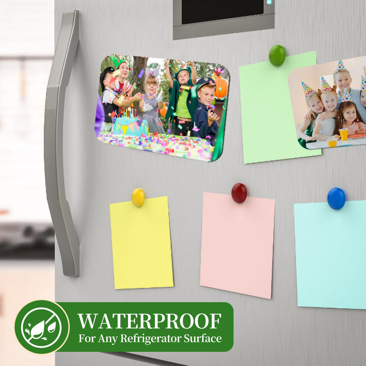 44 Pcs 4 x 6 Inch Thick Sublimation Blank Refrigerator Magnets Blanks Sublimation Magnet with 22 Pcs Fridge Magnets 22 Pcs Large Rectangle Blanks for Kitchen Microwave Oven Office Decor Supplies SENONAPO