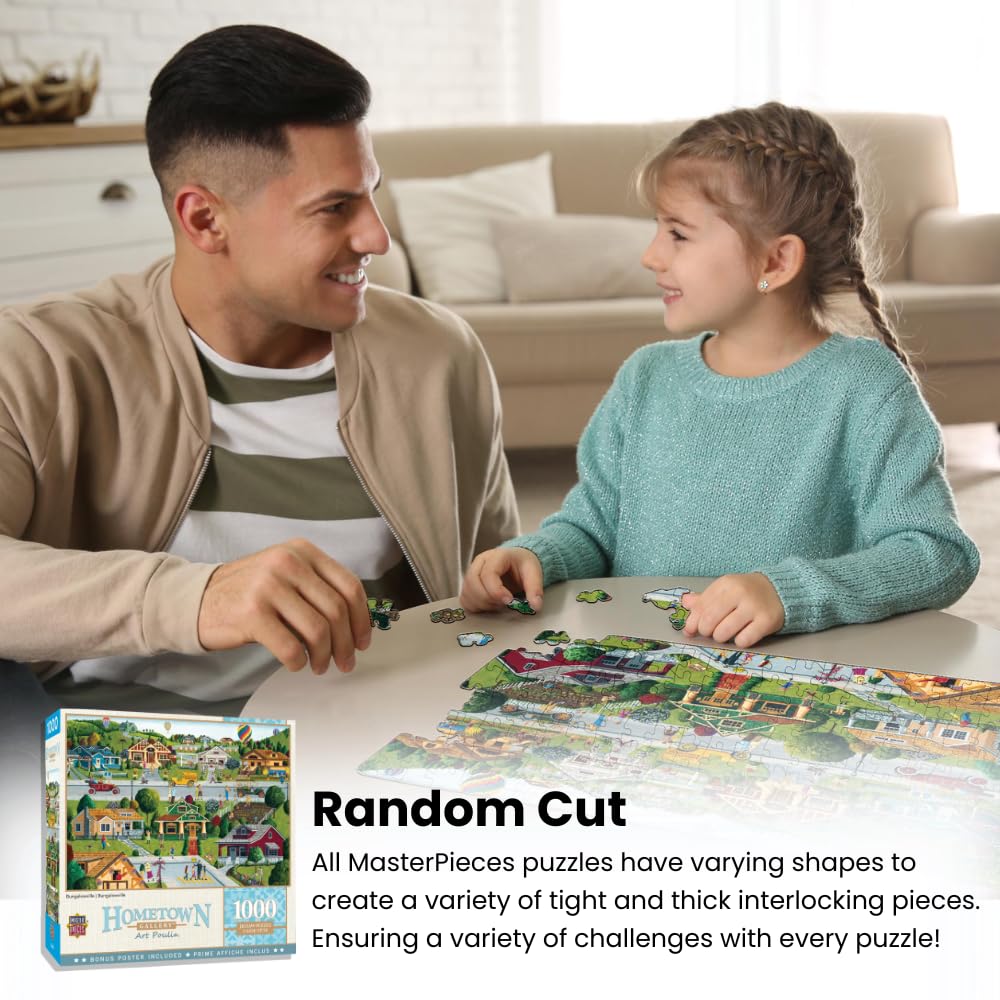 MasterPieces - 1000 Piece Jigsaw Puzzle, Crows Nest Harbor, Fun for Adults, Family, Kids, 19.25" x 26.75" Masterpieces