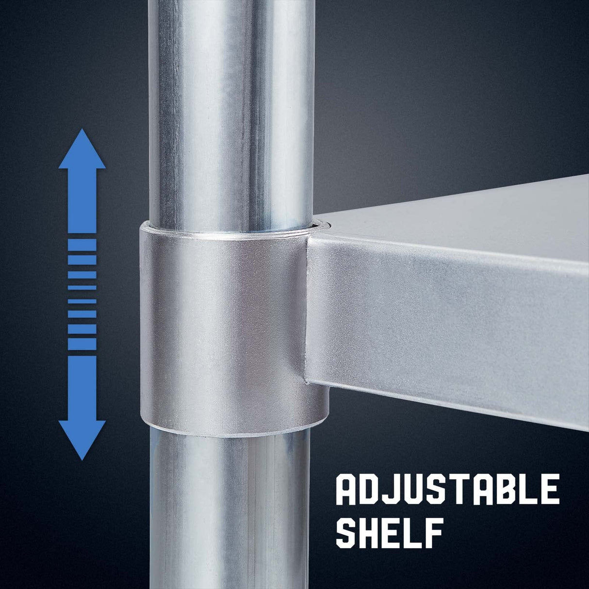 Profeeshaw Stainless Steel Prep Table 60x24 Inch NSF Commercial Work Table with Undershelf Heavy Duty Table for Kitchen Restaurant Home Hotel Profeeshaw