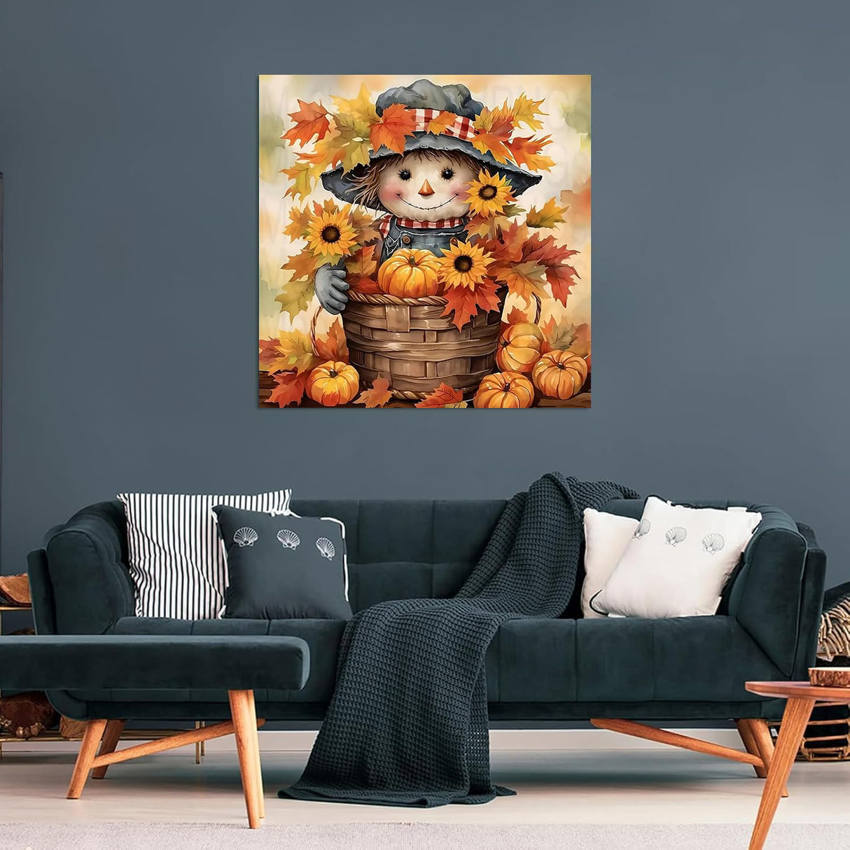 4 pack Thanksgiving Day Diamond Art Kits for Adults Beginners,Fall Turkey Pumpkin Diamond Painting Kits for Adults,5D Full Drill DIY Diamond Dot Gem Art Kit Wall Home Decor Arts Craft 12x12 inch NEGEKFKX