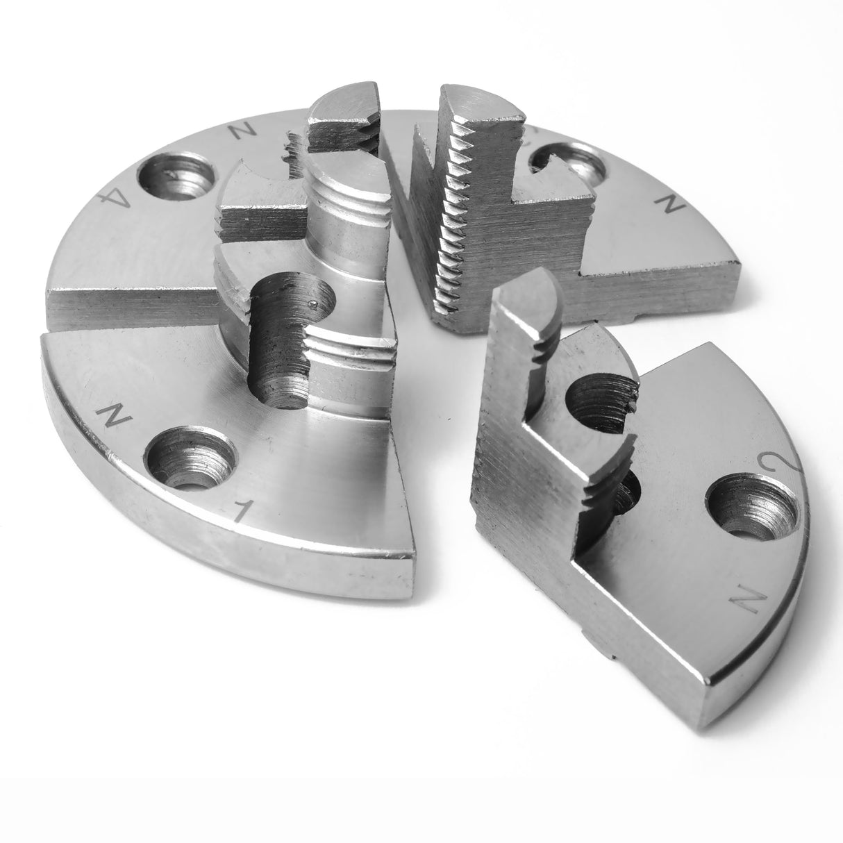 NCK-3.75Z-SJ Step Jaws for BMWOOD NCK Series Woodturning Lathe Chuck, Compatible with the Chucks: SuperNOVA2, G3 Nova, Robert Sorby Patriot, Record Power SC3, Record Power SC4. BMWOOD