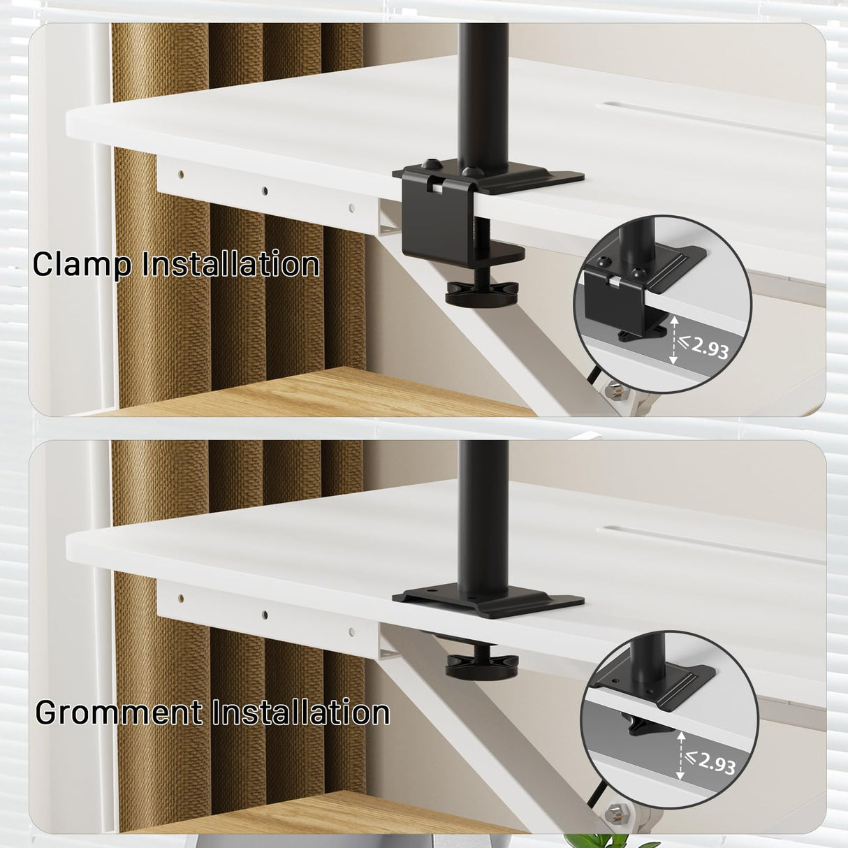 JOY worker Standing Desk Converter, 32" Wide Height Adjustable Sit Stand Up Desk Riser with Keyboard Tray, Desktop Workstation Riser for Home Office Computer Laptop, Particle Board, White JOY worker