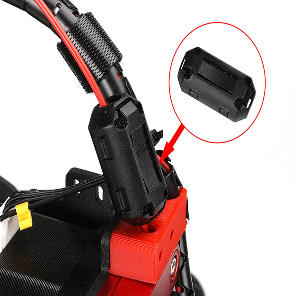 4pcs 3D Printer Filament Cleaner, Filament Filters Universal Dust & Static Electricity Removal Tool for Filament, Essential Accessories to Protect 3D Printers. WedFeir