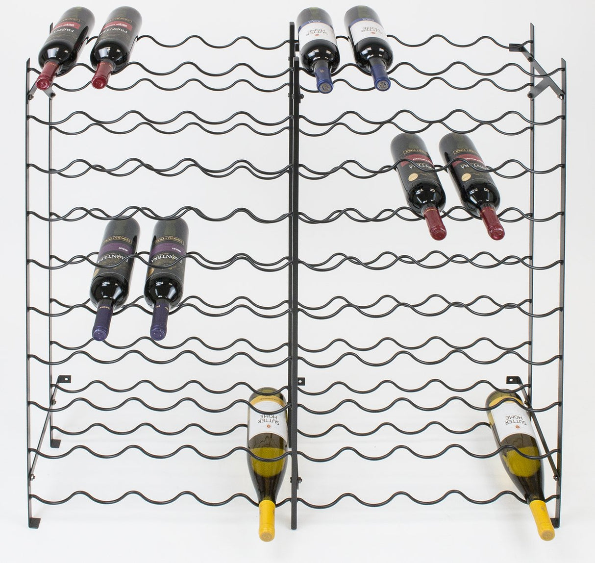 Sorbus Wine Rack Freestanding Floor - Wine Bottle Holder Holds 100 Bottles of Wine - 100 Bottle Capacity Wine Storage for Any Bar, Wine Cellar, Kitchen, Dining Room Sorbus