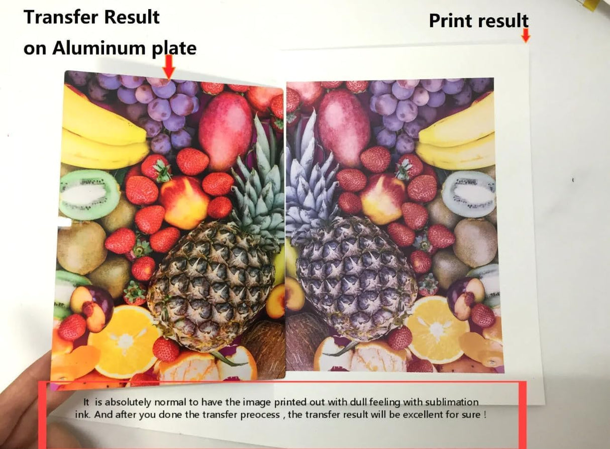 Cartridge-Free Super-Tank Printer with Sublimation Sublimation Heat Transfer Image Printing for T-Shirts Ceramic Mugs Bags and More. Conversion Printer GENERIC