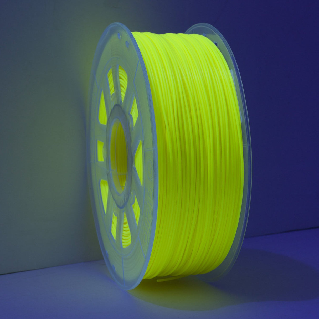 Gizmo Dorks 1.75mm ABS Filament 1kg / 2.2lb for 3D Printers, Fluorescent Yellow (UV Light) Gizmo Dorks