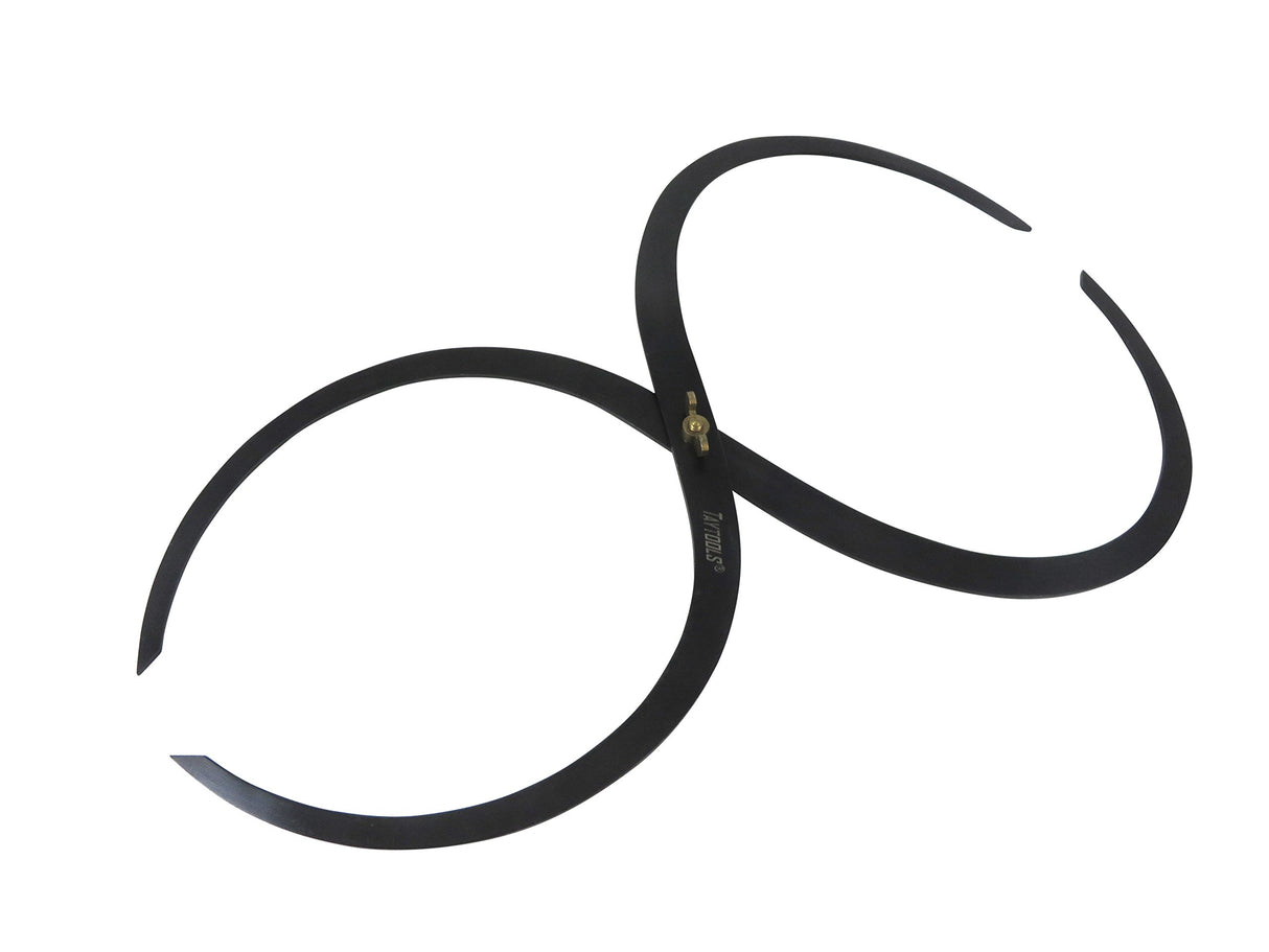 Taytools 469416 7 Inch Woodturning Double Ended Bowl Calipers, Overall Length 14-1/2 Inches, Black Metal Finish Taytools