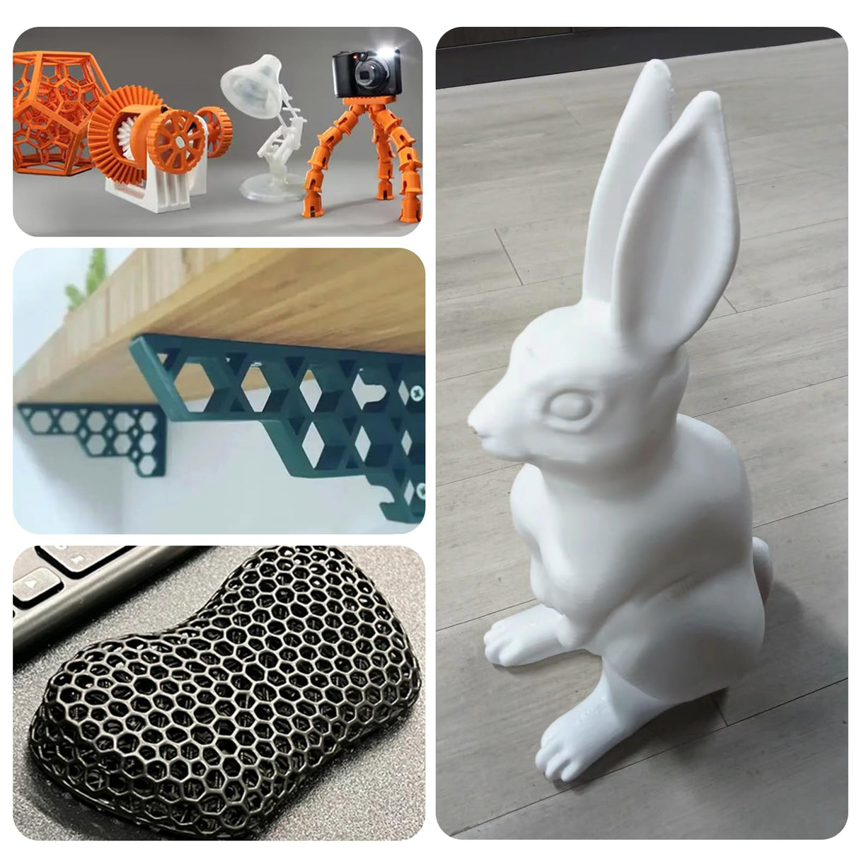 CCTREE ABS Filament 1.75mm, 1kg Spool, Dimensional Accuracy ±0.03mm, ABS+ 3D Printer Filament Plus, High Strength & Heat Resistance 3D Printing Filament, Skin CCTREE