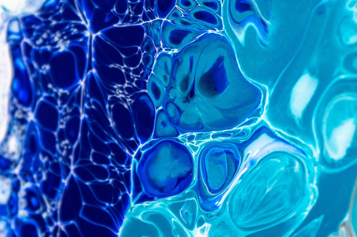 Pébéo Acrylic Pouring Paint Starter Kit - Art and Painting Supplies, Ready-To-Pour Fluid Medium, 118 Milliliter Bottles, Set of 6 Assorted Colors PEBEO