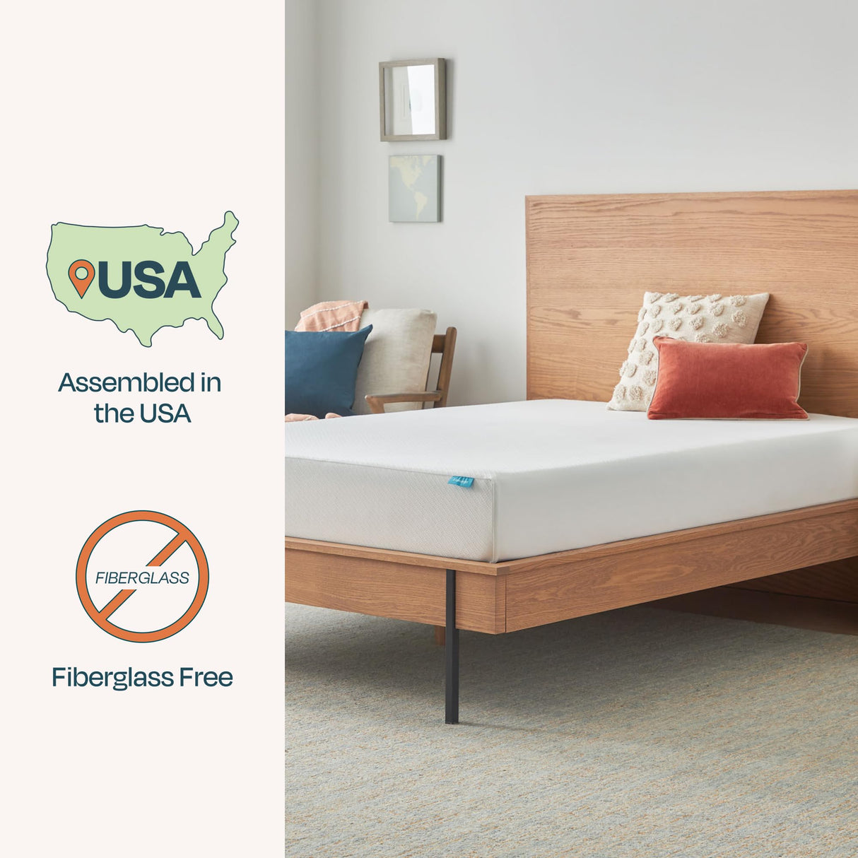 Linenspa 8 Inch Gel Infused Memory Foam Mattress – Twin Size – Medium Feel - Cooling Gel - Mattress in a Box - Primary or Guest Bedroom - Pressure Relieving and Breathable – CertiPUR-US Certified Linenspa