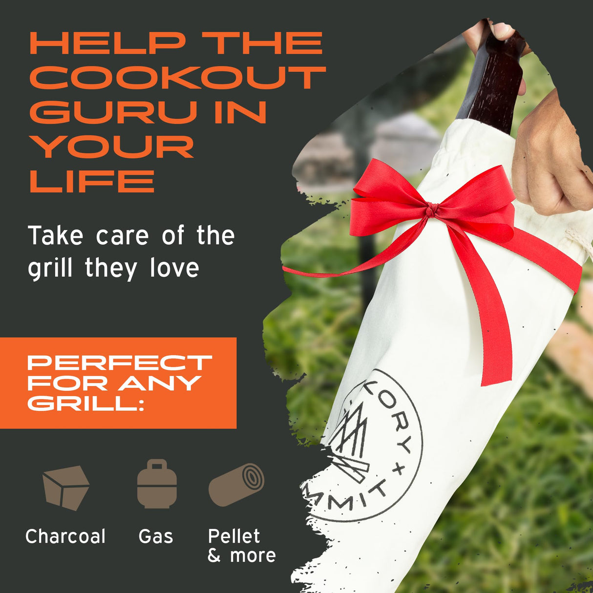 Steam Grill Brush Bristle-Free – Stainless Steel, No-Wire BBQ Grill Brush - Steams Ice as it Cleans Grates – 3 Lb., Heavy-Duty Cleaning Machine by Hickory Summit Hickory Summit