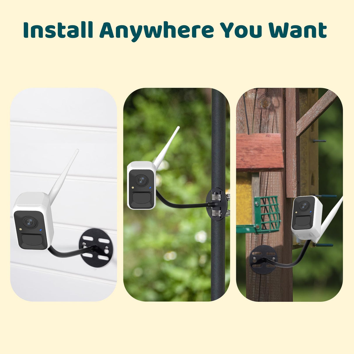 NETVUE by Birdfy Upgraded Smart Bird Feeder Camera, Solar Powered, Auto Bird Video Capture, Instant Notifications, AI Identify 6000+ Species NETVUE