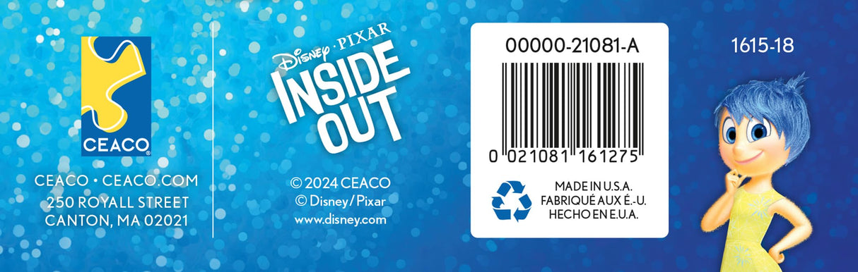Ceaco - Disney - Pixar - Inside Out - 100 Piece Jigsaw Puzzle Ceaco