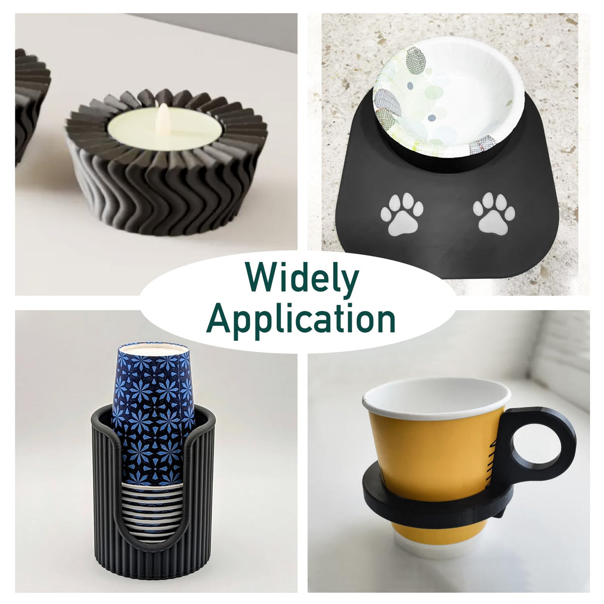 Nylon Filament 50g Black 1.75mm for 3D Printing Fit Most 3D Printer PA6 Filament yxpolyer