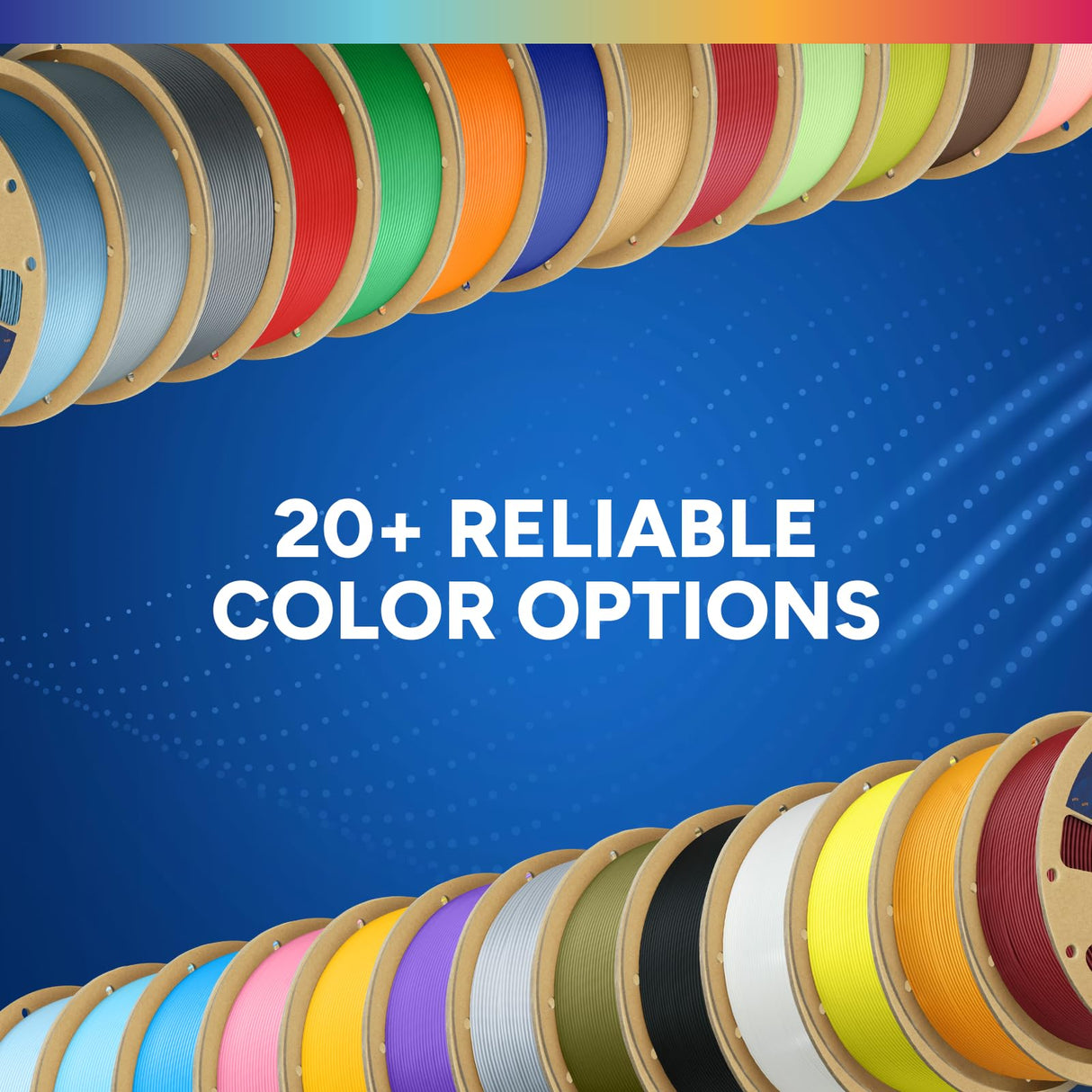 OVERTURE PLA Plus (PLA+) Filament 1.75mm, Stronger & More Durable, Professional Toughness 3D Printer Filament 1kg (2.2lbs), High Precision +/- 0.02mm, Tangle-Free (Black) OVERTURE