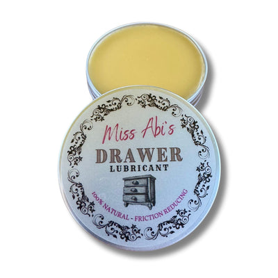 Miss Abi’s Drawer Lubricant - Wax for Draws, Wooden Draw Slide Lubricant, Stiff Drawer Runner, Wood Draw Wax