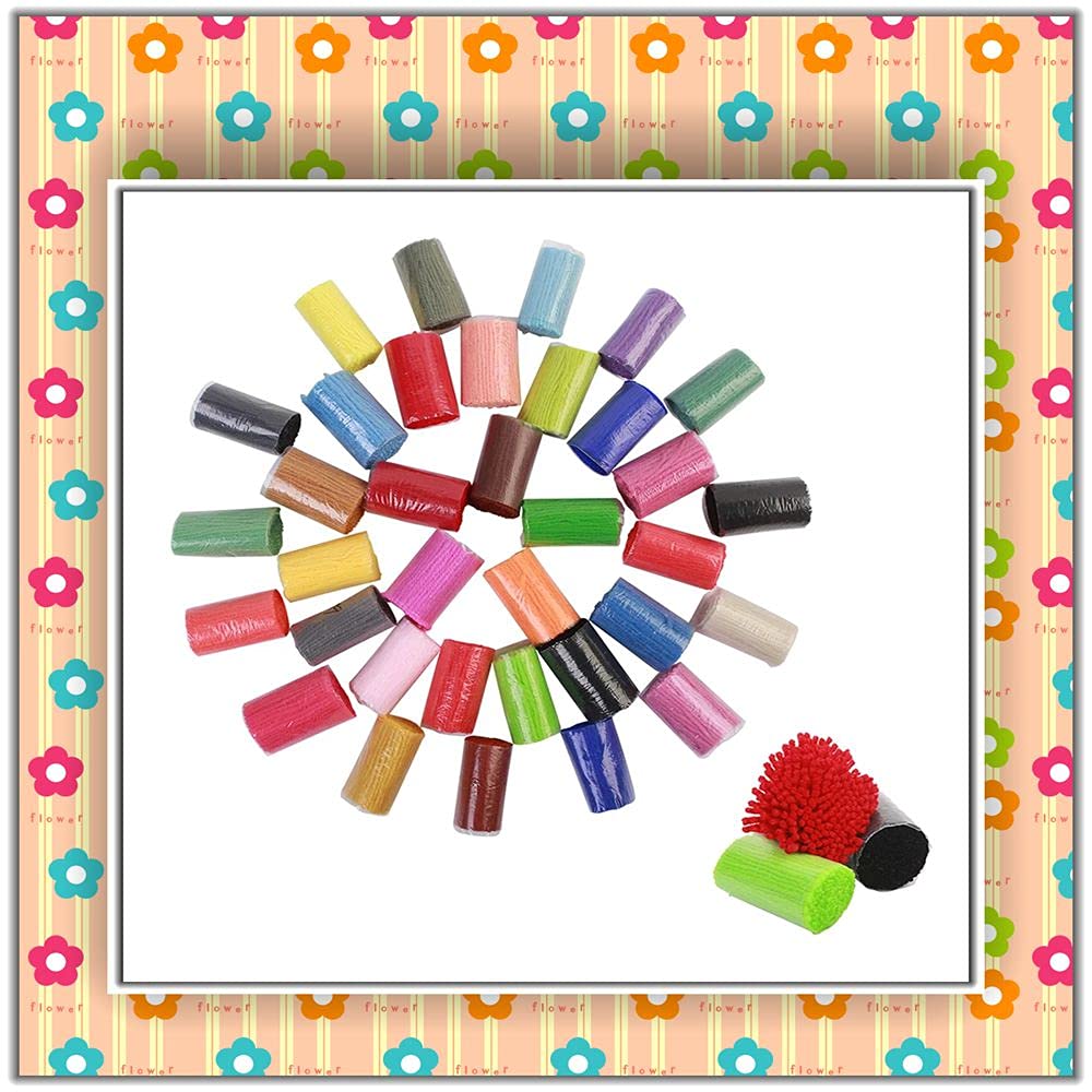 Yglnden Latch Hook Kits Rug Sunflower Crochet Yarn Cushion Colour Pre-Printed Canvas Rug Needlework DIY Hook and Latch Kit Christmas Home Decoration 30x30cm/12 X12inch Yglnden