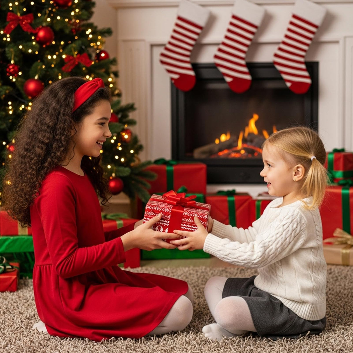 Karsspor 6 PCS Christmas Snow Globe Kit, DIY Christmas Craft Kit with 12 Festive Toys for Creative Christmas Arts and Crafts, Craft Snow Globe for Holiday Decor, Plastic Snow Water Globe Kit for Kids Karsspor