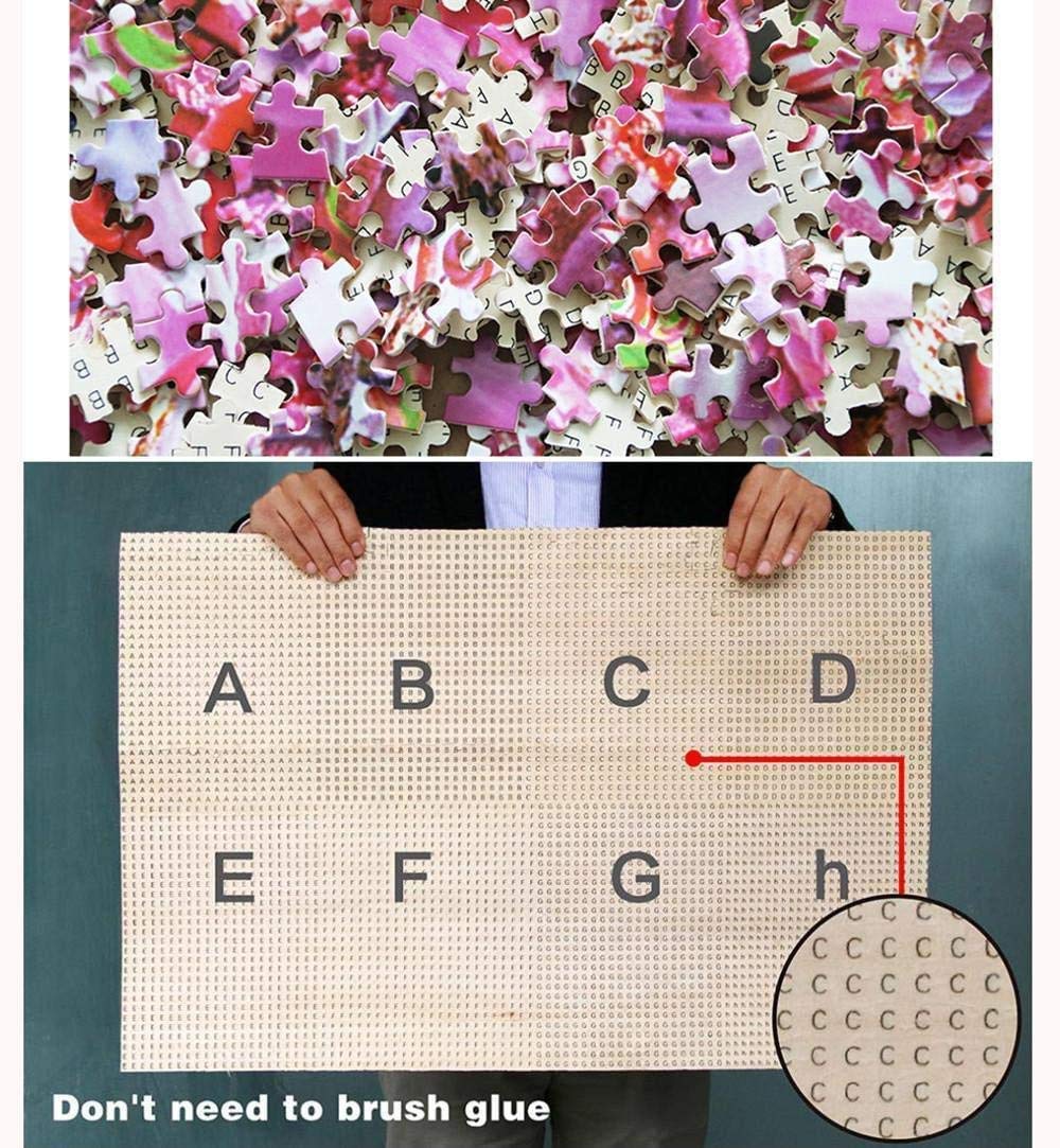 Bogota Colombia NOV 10 2019 View of a Charming Lively Colorful 1000 Piece Wooden Jigsaw Puzzle DIY Children Educational Puzzles Adult Decompression Gift Creative Games Toys Puzzles Home Decor Victoria Kay