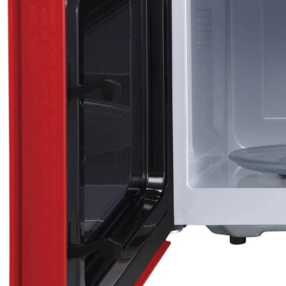 Magic Chef 0.9 Cubic Feet 900 Watt Small Stainless Countertop Microwave Oven for Compact Spaces w/ 6 Pre Programmed Cooking Modes, Red Magic Chef