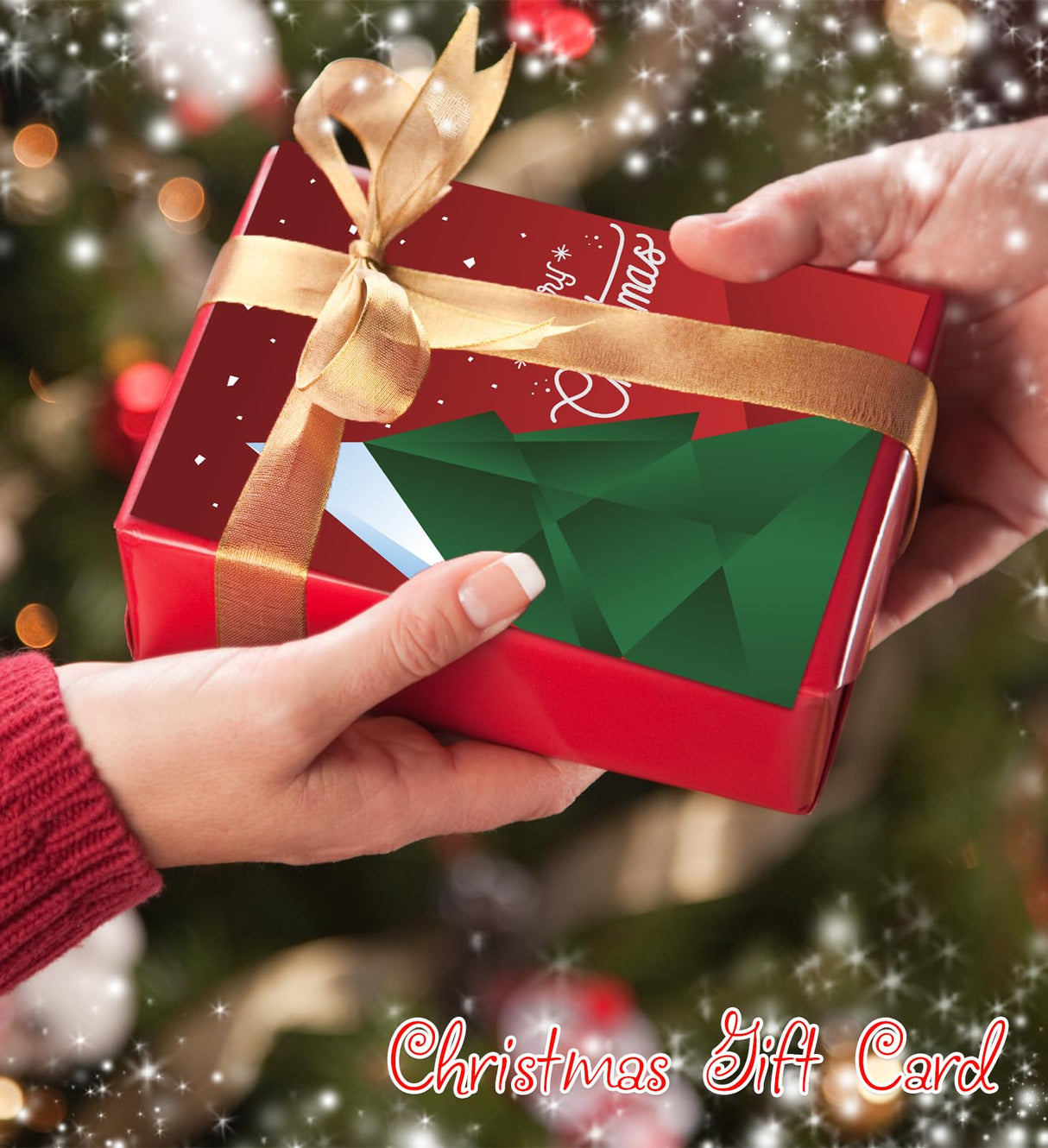 HSHFAMIIY Christmas Cards, Stocking Stuffers for Adults, 24 Pcs Christmas Cards with Envelopes & Stickers,4 x 6 Inch,Blank Holiday Greeting Card Set,Xmas Gift Bags HSHFAMIIY