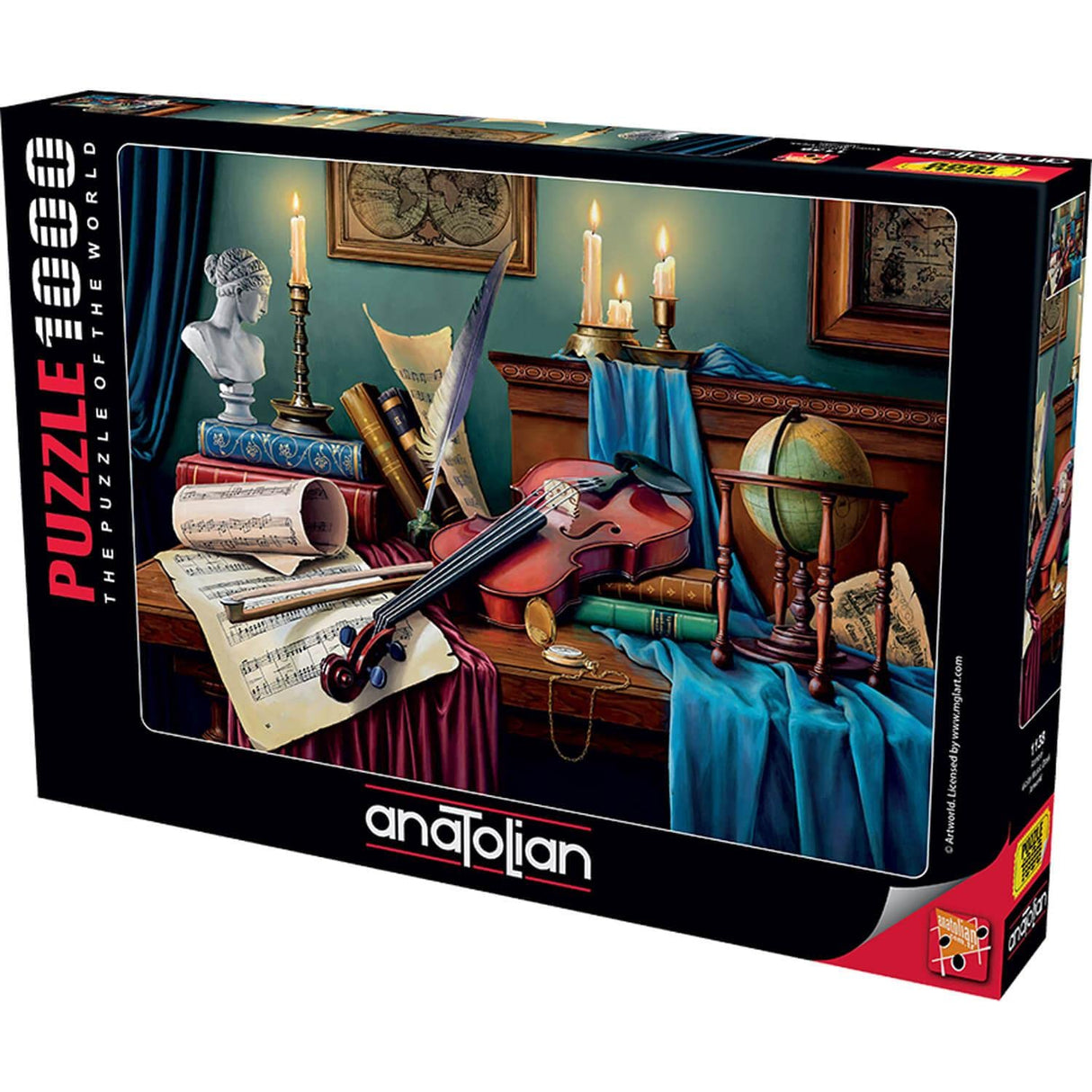Anatolian Puzzle - Violin Music Desk, 1000 Piece Jigsaw Puzzle, #1138 Anatolian