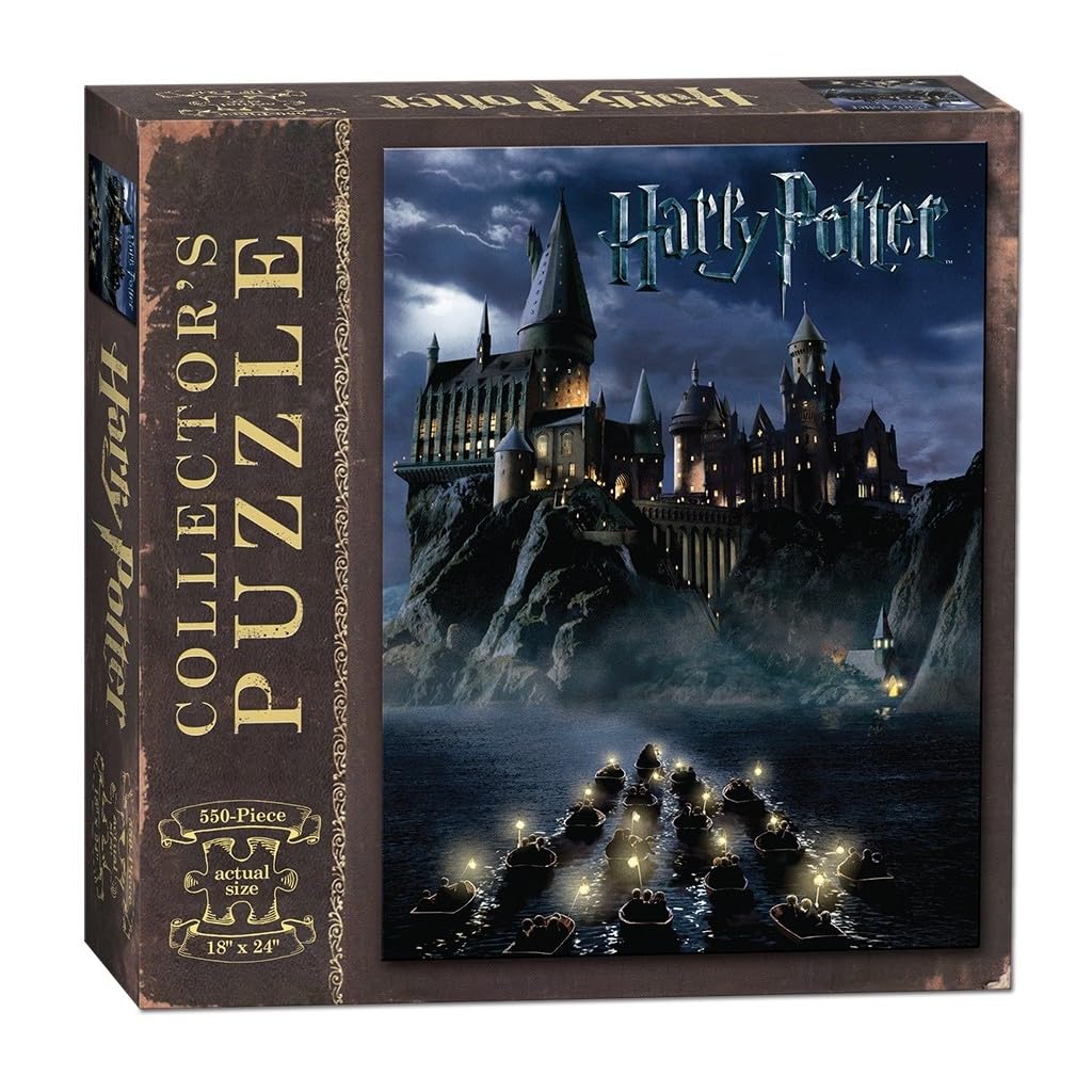 USAopoly World of Harry Potter 550Piece Jigsaw Puzzle | Art from Harry Potter & The Sorcerer's Stone Movie | Official Harry Potter Merchandise | Collectible Puzzle USAOPOLY