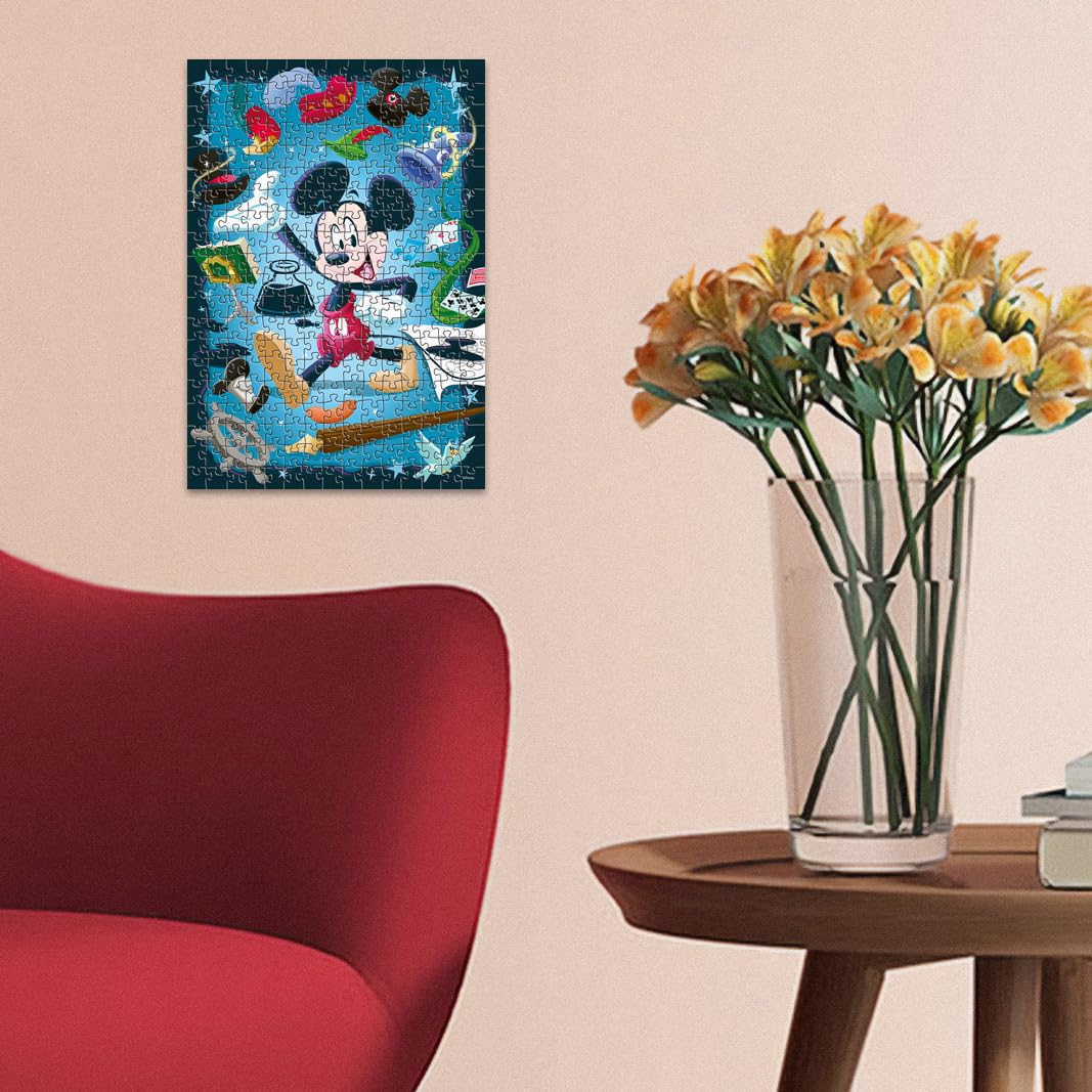 Ravensburger Disney Puzzle Moment - Mickey 300 Piece Jigsaw Puzzle | Playful Illustrations | Perfect Format for Beginners | FSC-Certified Materials Ravensburger