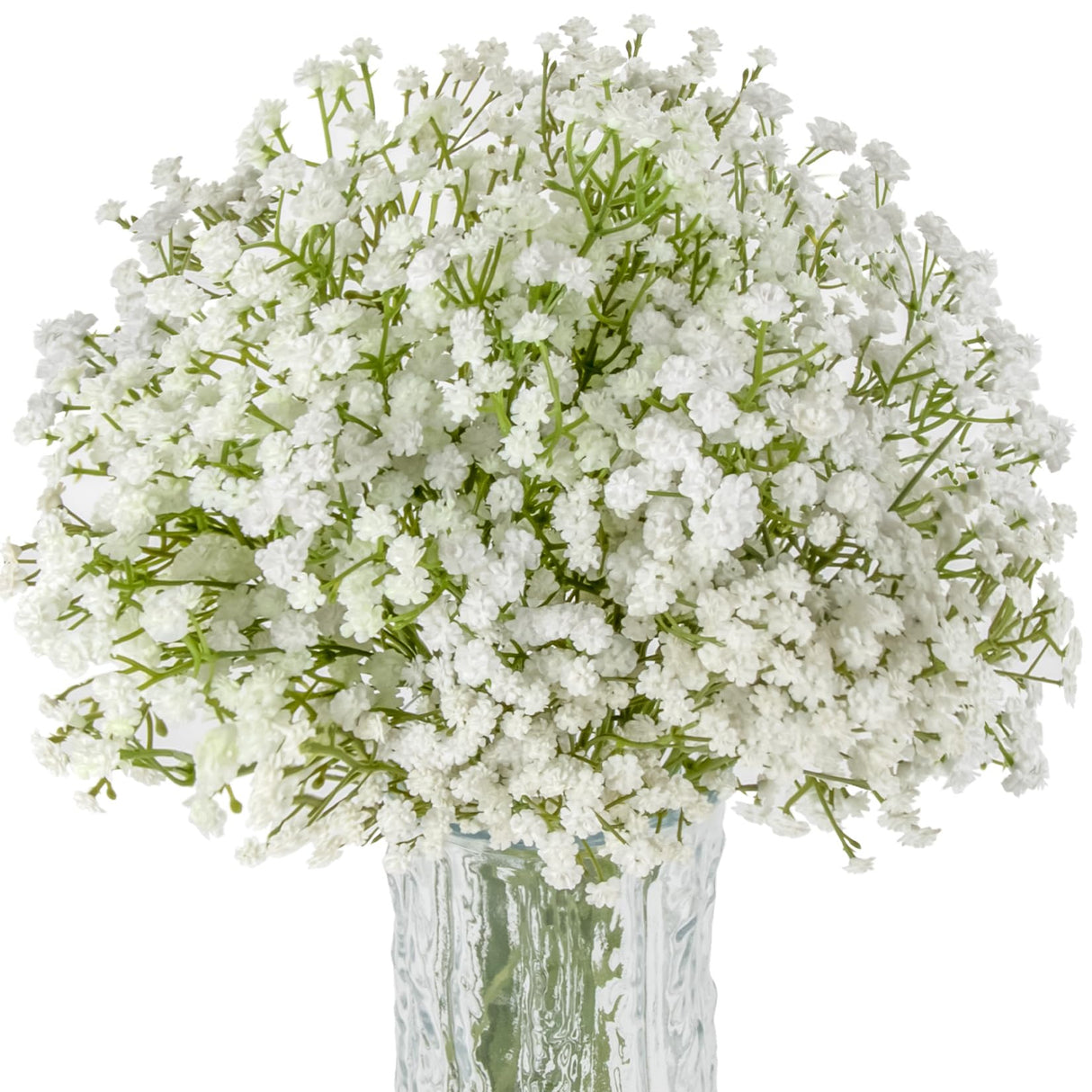 Sukh 10PCS Baby Breath Artificial Flowers Fake Babys Breath Gypsophila Flowers Bulk Realistic Artificial Flowers Bouquet Flores Artificiales para Decoracion for Wedding Party Home Decoration Sukh