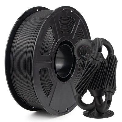 iSANGHU Carbon Fiber Nylon Filament 1.75mm, Low Moisture Sensitivity Enhanced PA12-CF 3D Printer Filament, Carbon Fiber Filament for Industrial Engineering Printing, 1kg(2.2lbs) Spool