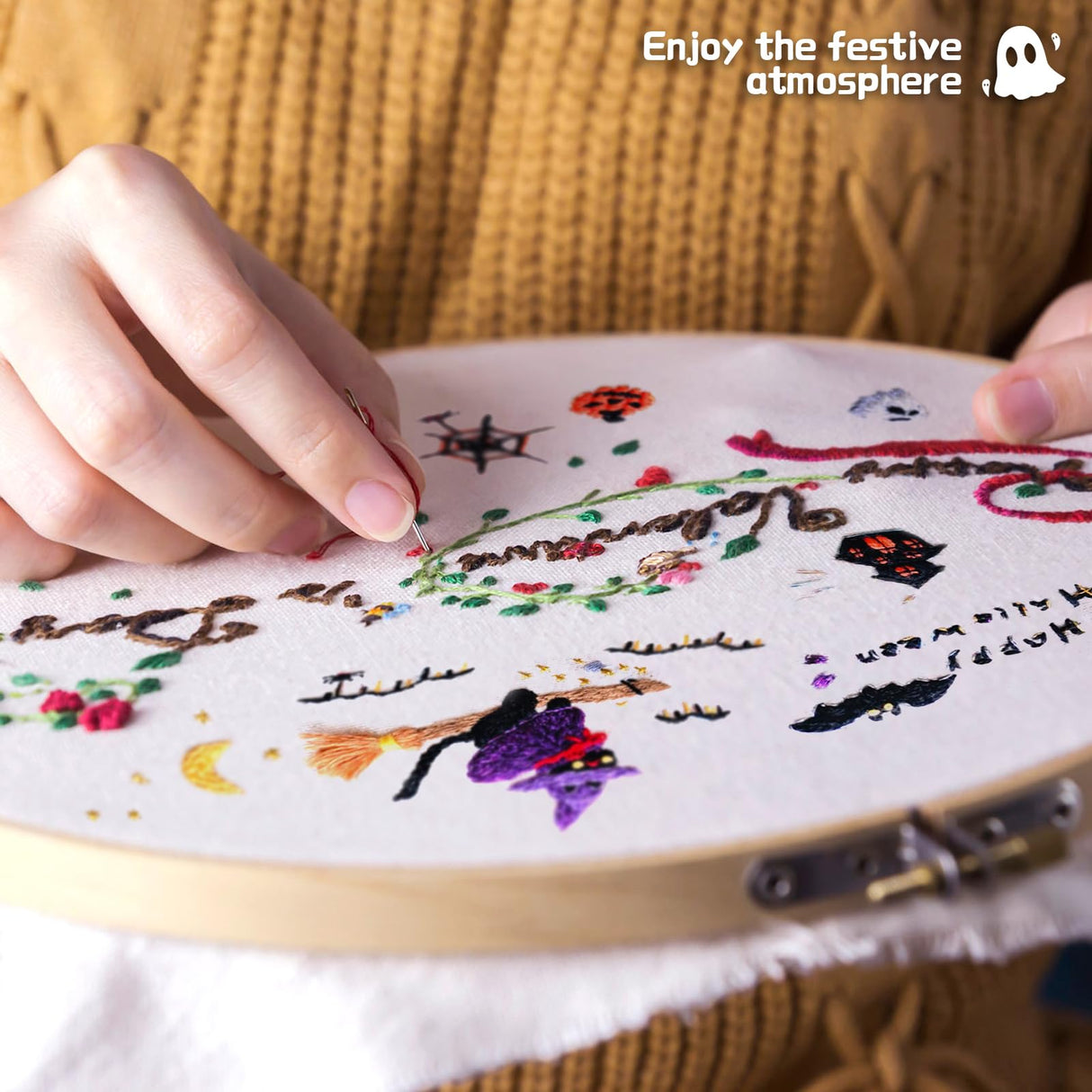 12 Pcs Embroidery Fabric Squares, 10 x 10 Inch White Cotton Cloth for Embroidery Supplies GCVOPTON