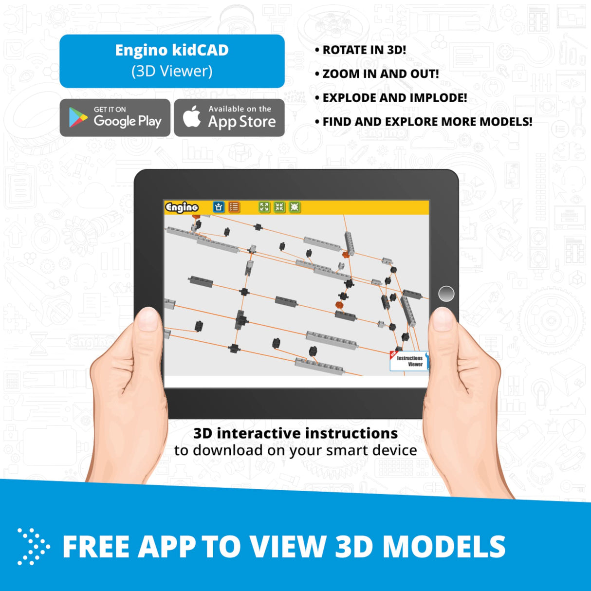 Engino STEM Toys, Fluid Dynamics, Building Toys for Kids 9+, Educational Kit, Gift for Boys & Girls, Fun STEM Projects, Engineering Kit (6 Model Options) Engino