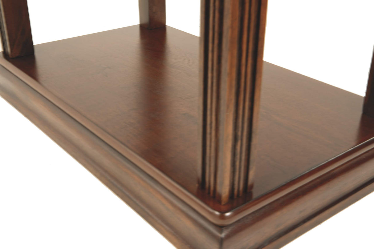 Signature Design by Ashley Breegin New Traditional Wooden Chair Side End Table, Brown Signature Design by Ashley