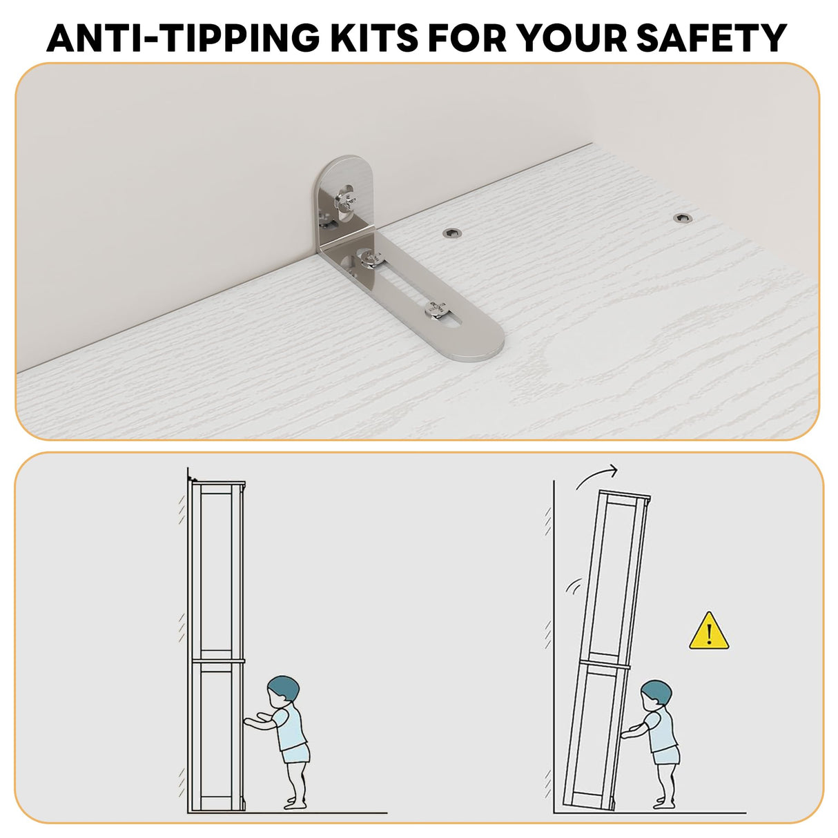LIKIMIO Farmhouse Wardrobe Closet with Doors, 70" Bedroom Armoires with LED Lights and Hanging Rod, Wooden Large Wardrobe Cabinet with 2 Drawers and 1 Cabinet, Classic White LIKIMIO
