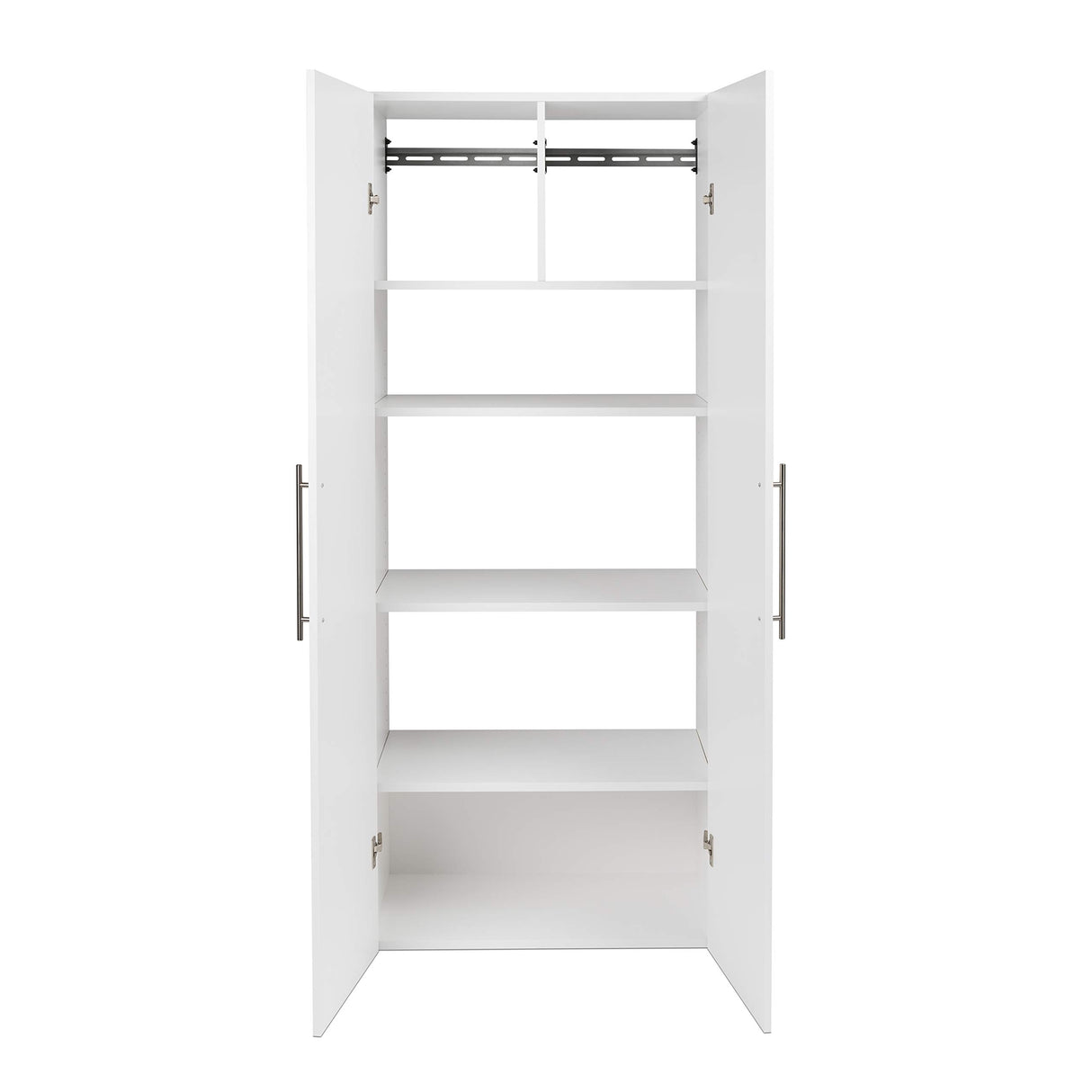 HangUps Large Storage Cabinet, 30", White Prepac
