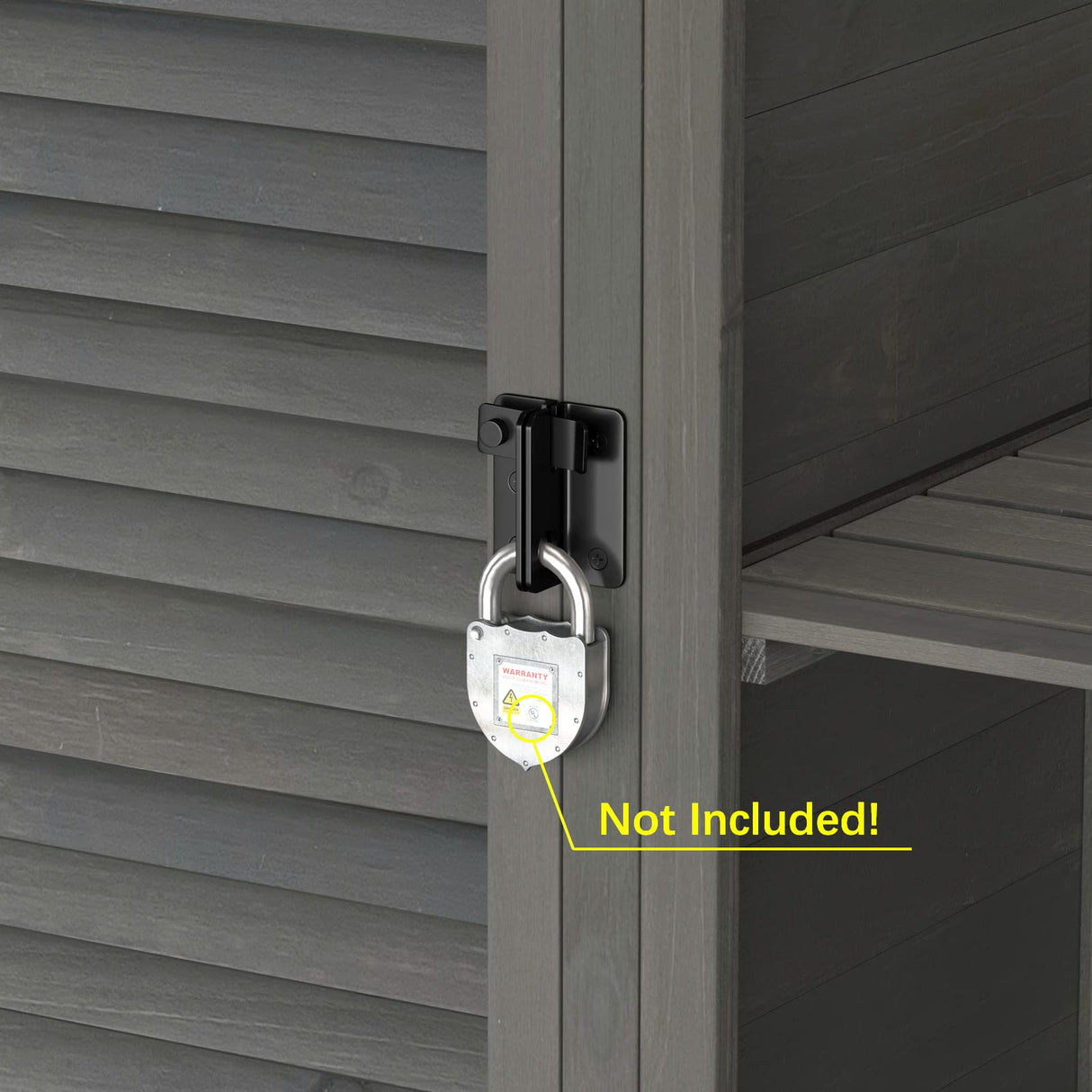 GDLF Potting Bench Table Large Garden Outdoor Work Bench Metal Tabletop Workstation with Storage Cabinet Shelf Dark Grey GDLF