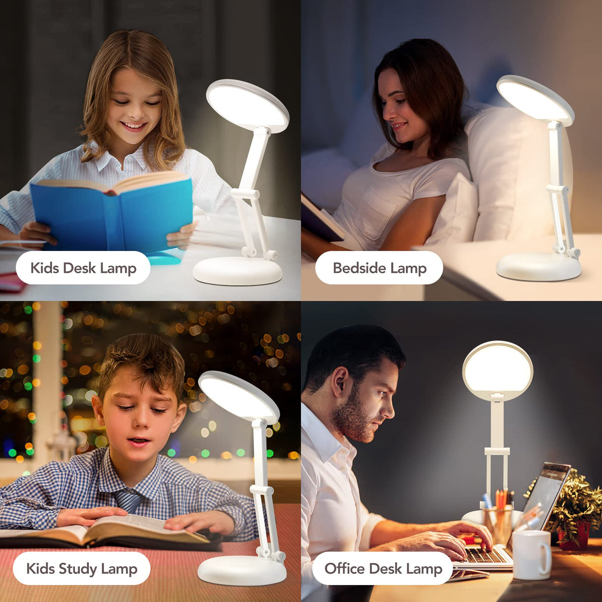Battery Operated Lamp Rechargeable Lamp Foldable+Portable Light,9 Brightness Dimmable Cordless Lamp Rechargeable Light Wireless Lamp Mini Lamp,Cordless Lamps Rechargeable Cordless Table Lamp USB Light One Fire