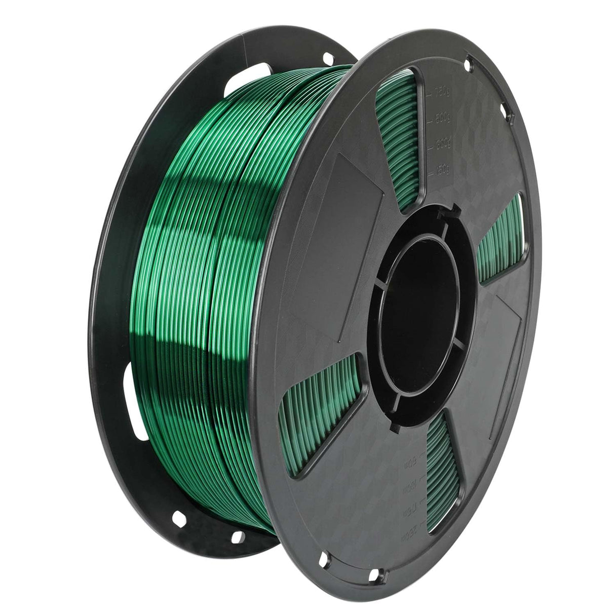 CC3D Silk PLA Filament Forest Green 1.75mm 1KG 3D Printing Silky Shiny Metallic PLA Christmas Green Color FDM Filament 3D Printer Materials CC3D