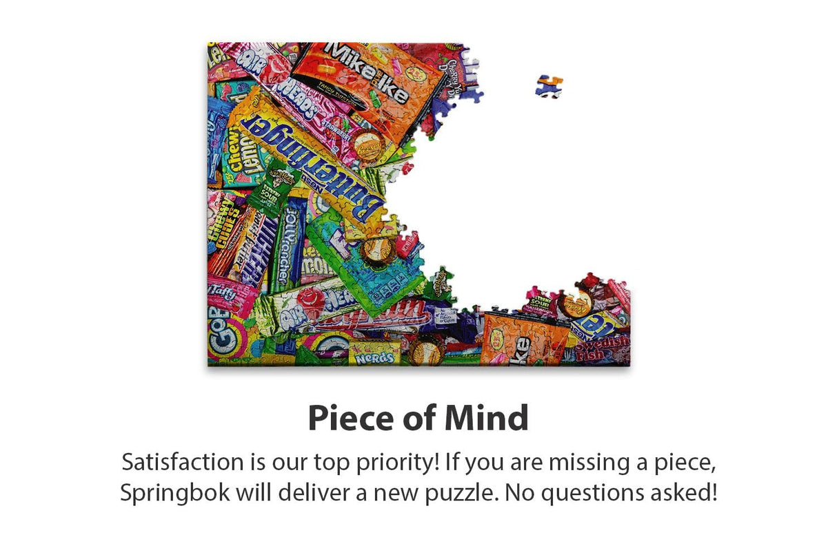 Springbok's 500 Piece Jigsaw Puzzle Sweet Tooth, Multi Springbok