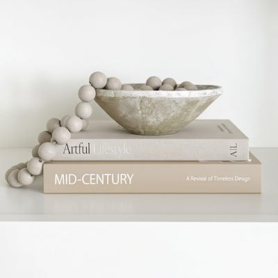 Aesthetic Decorative Books - Set of 2 Stylish Boxes Enhance Your Coffee Table, Bookshelf or Mantel Decor - Beautiful Fake/Faux Books for Modern Home Decoration, Photo Storage and as a Keepsake Box