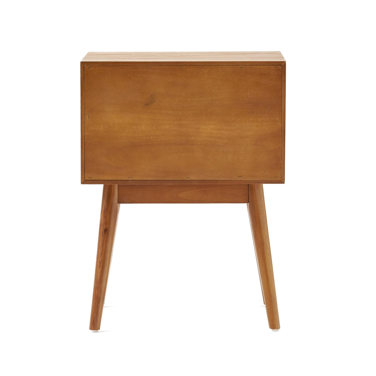 Great Deal Furniture Mid Century Nightstand, Natural GDF Studio