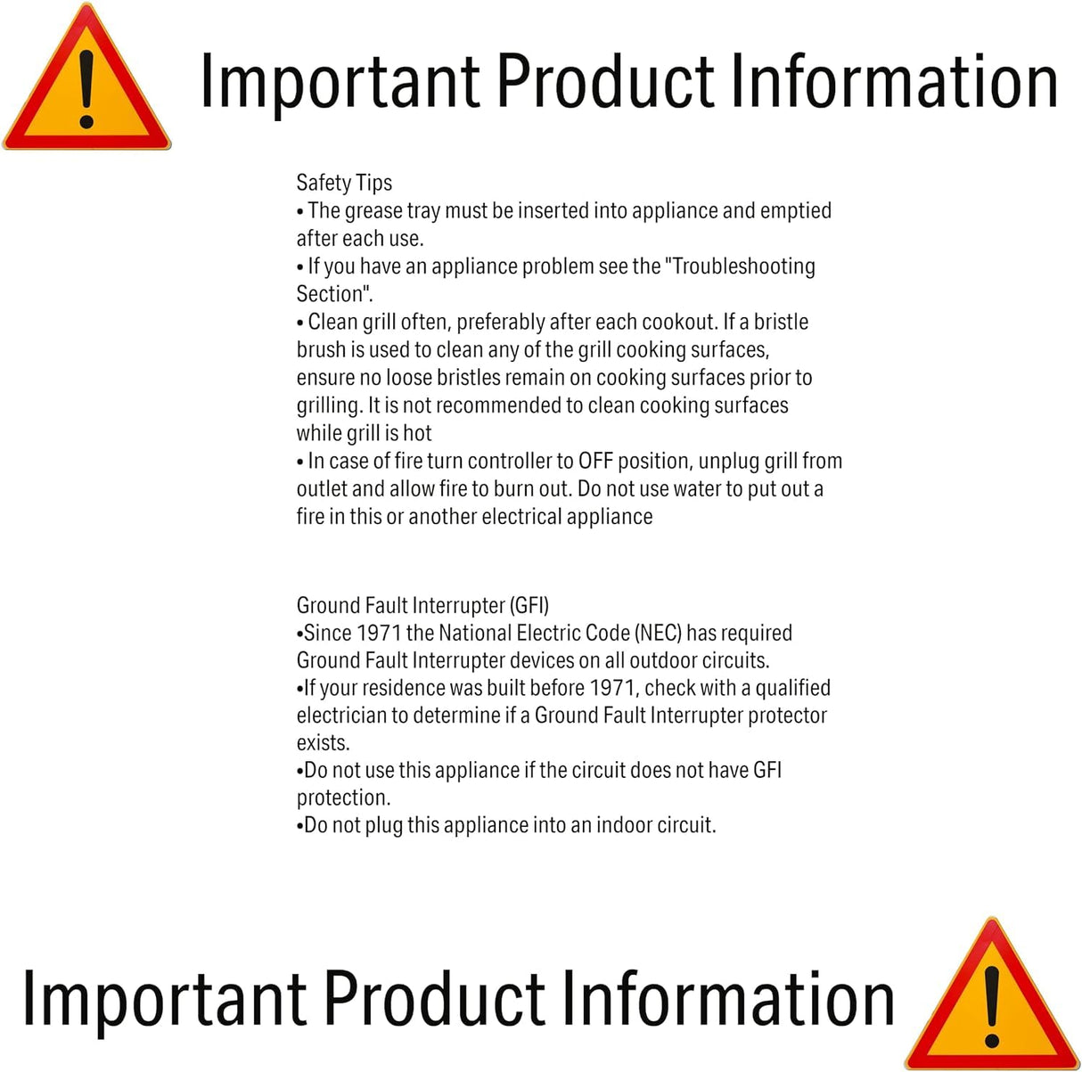 Char-Broil® Patio Bistro® TRU-Infrared Electric Grill, Black - 20602107 Char-Broil