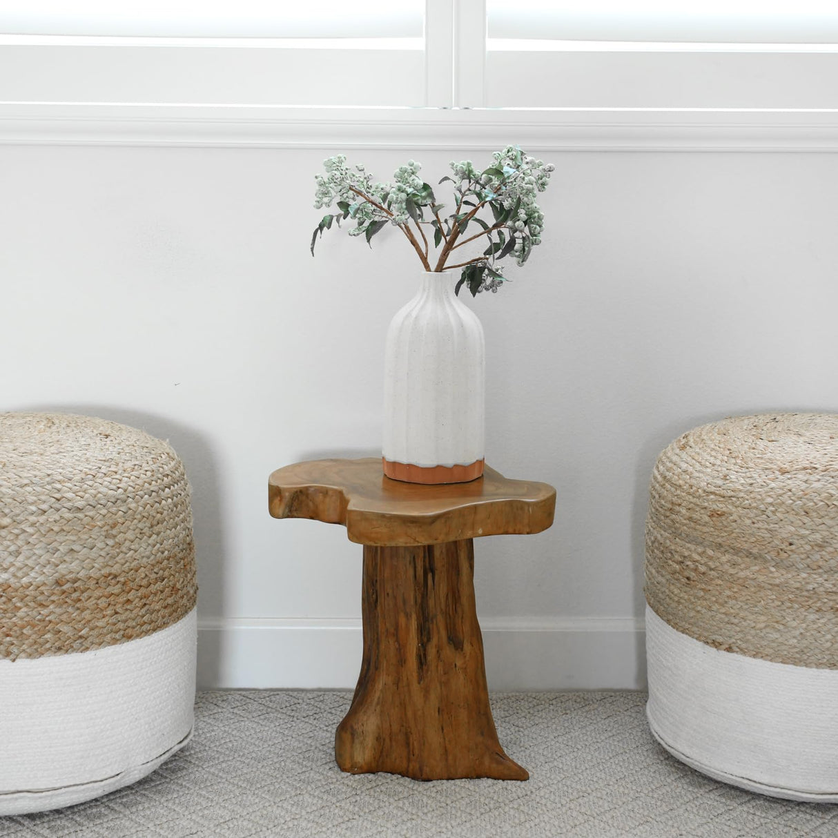WELLAND Teak Mushroom Stool WELLAND