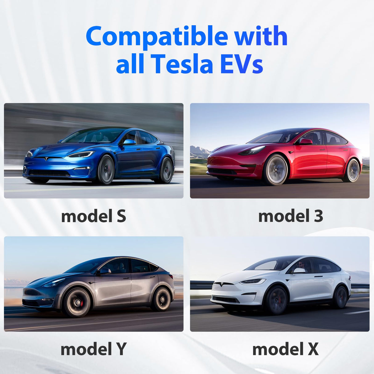 EVDANCE Extension Cord for Tesla 21ft Extension Cable Max Support 12KW 50Amp 240V with NACS Plug Extension Cord for Your Level 1&2 EV Charger Tesla Wall Connector EVDANCE